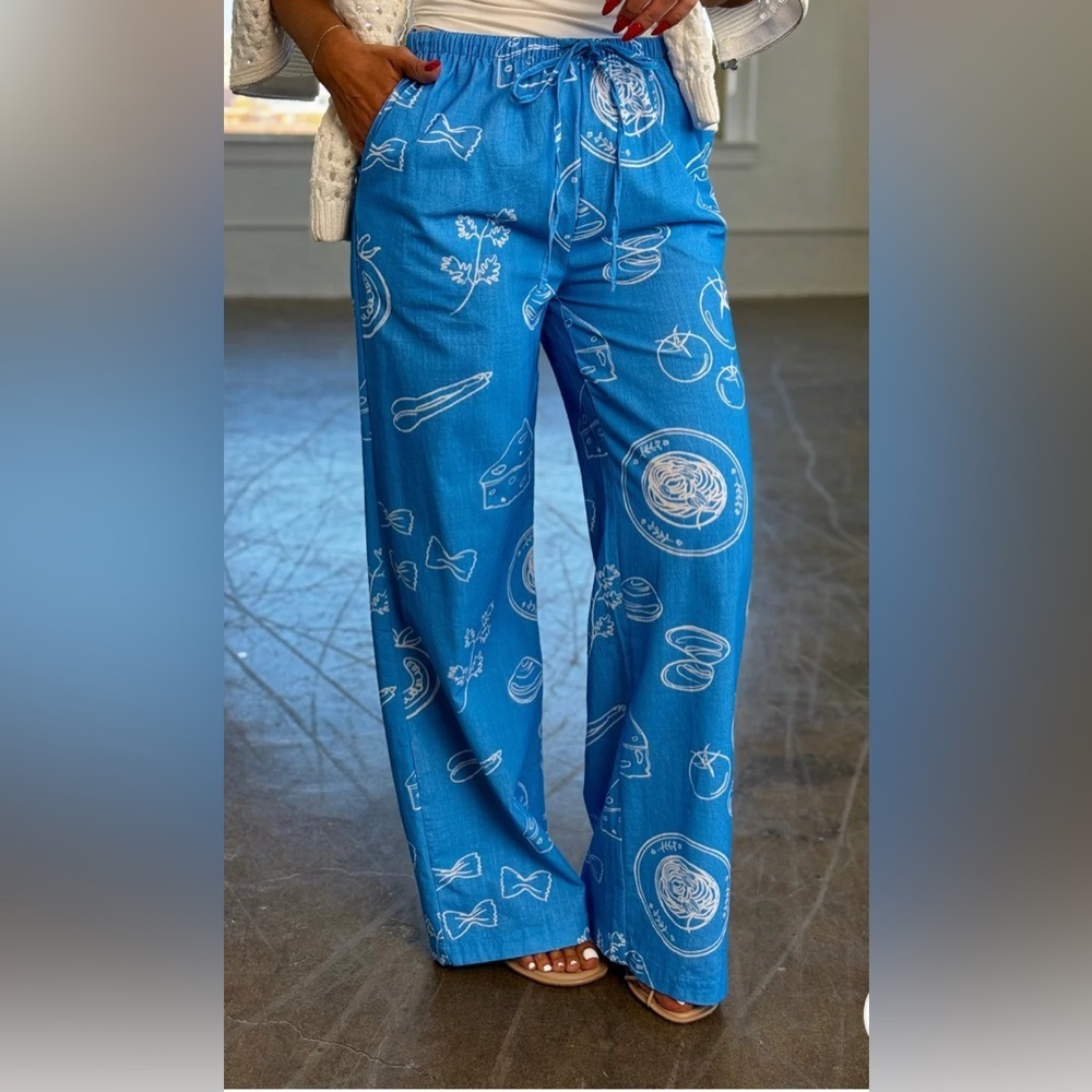 Bailey Rose Foodie Print Ankle Pant - Picture 2 of 8